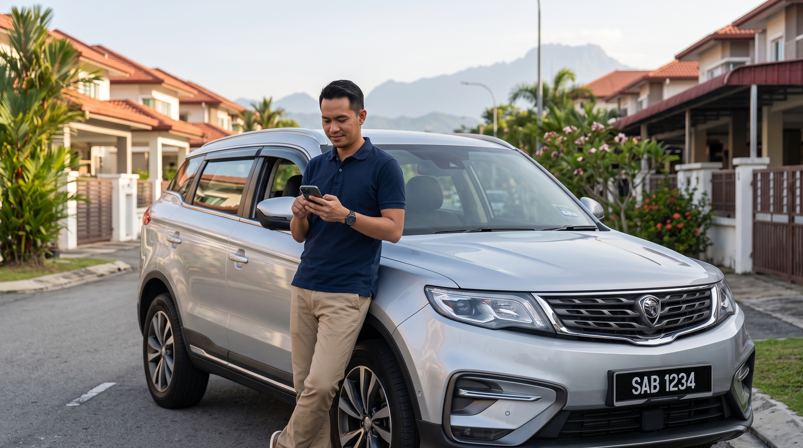 JDB team helping a customer with their car